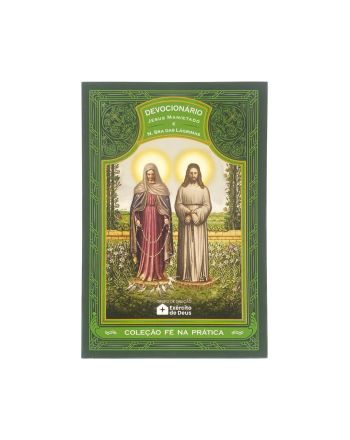 Livro Devocionário Jesus Manietado e N. Sra. das Lágrimas | Fé na Prática | Exército de Deus