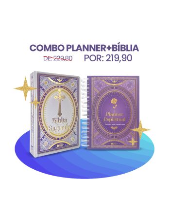 Combo Planner + Bíblia | Bíblia Sagrada | Exército de Deus